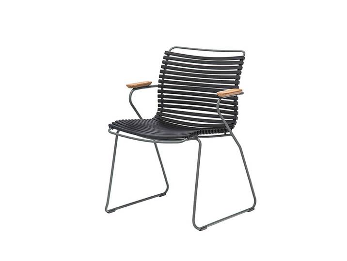 Armlehnstuhl Click Houe schwarz, Designer Henrik Pedersen, 60x82x55 cm