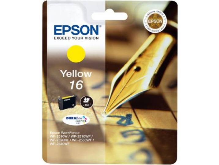 Epson - Cartouche D'encre T1624 Jaune Série Stylo Plume