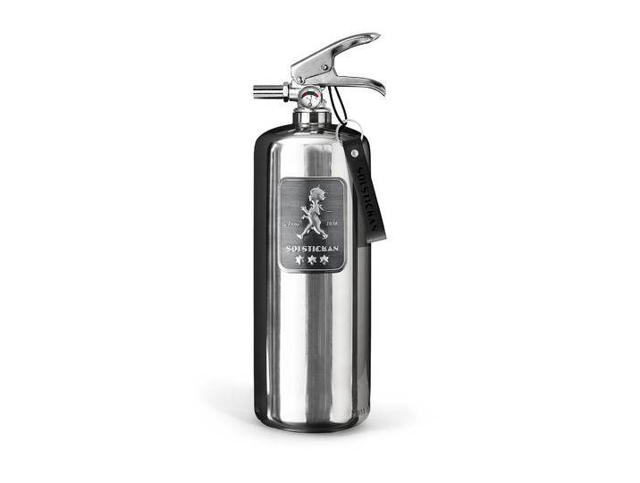 Solstickan Design Solstickan brandblusser 2 kg Design Edition staal