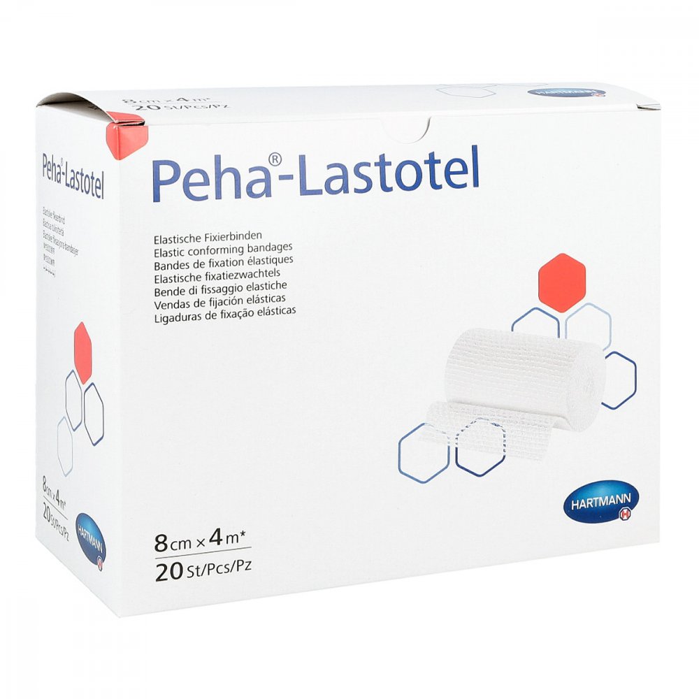 PAUL HARTMANN AG Peha-lastotel Fixierbinde 8 cmx4 m 10069464