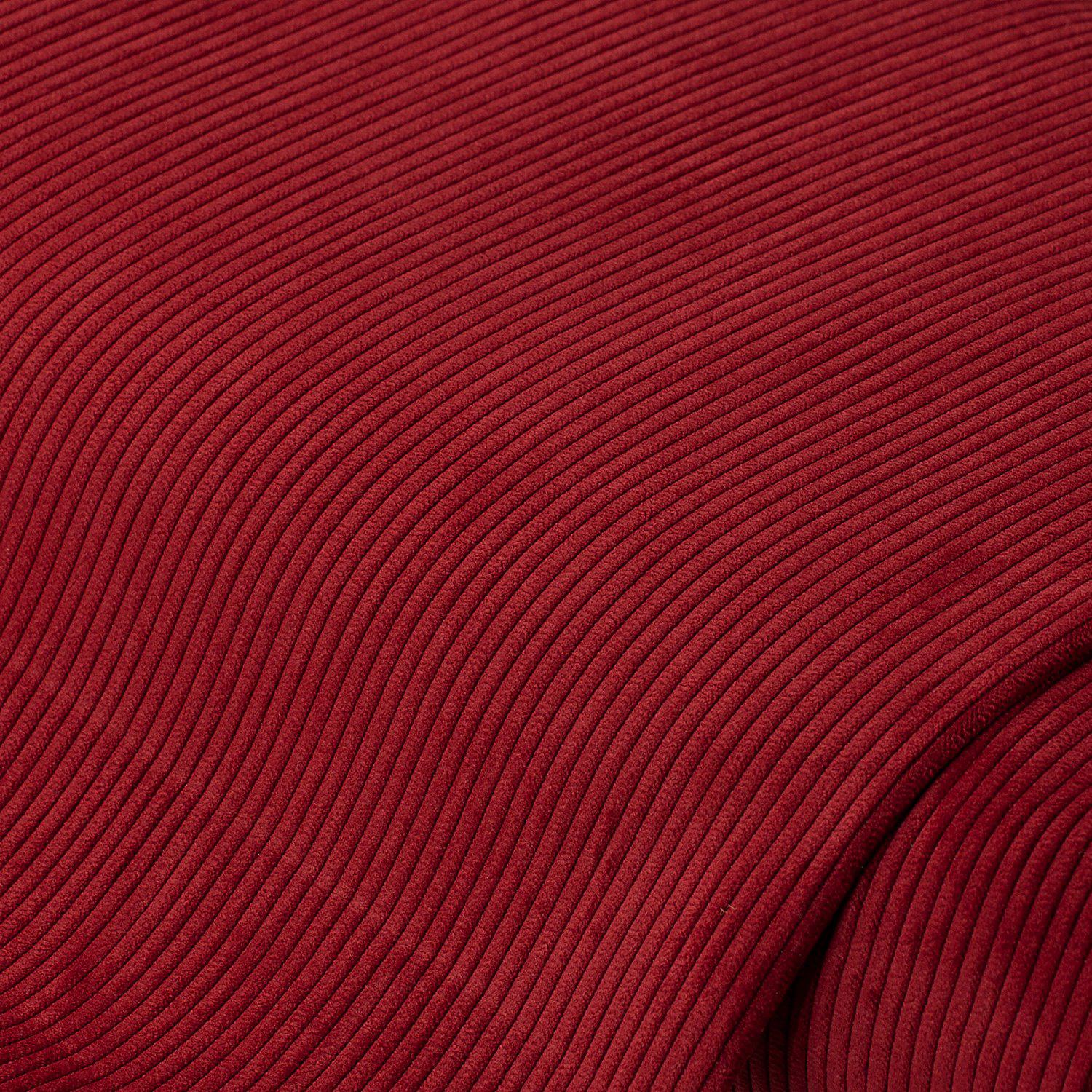 Möbel-Cord, weinrot