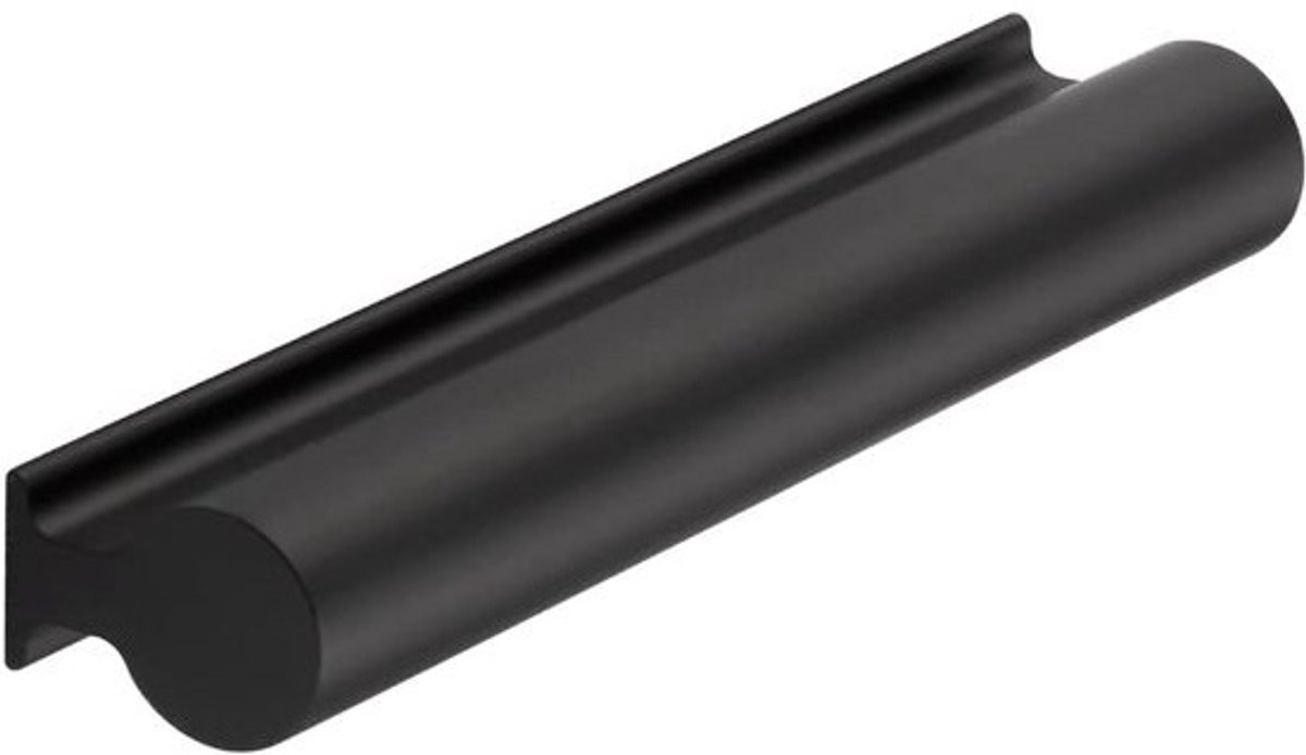 Zwarte Gepoedercoate Aluminium Ladegreep voor Kasten, 160 mm