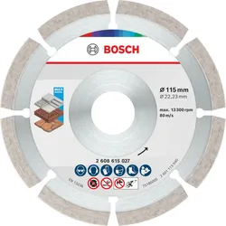 Bosch Multi Material Diamond Trennscheibe, 115 x 22.23 x 7 mm 10 Stk. - 2608615040