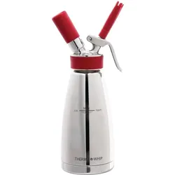 ISI Thermo Whip, Rahmbläser, Rot, Silber