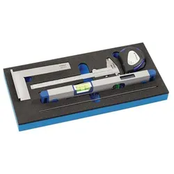 PROMAT Werkzeugmodul 6-tlg.1/3-Modul Messwerkzeugsatz