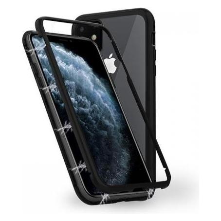Cygnett Ozone Magnetic 9H Double Tempered Glass case for iPhone 11 Pro Max - Black (Apple iPhone 11 Pro Max) (CY2940OZOMG)