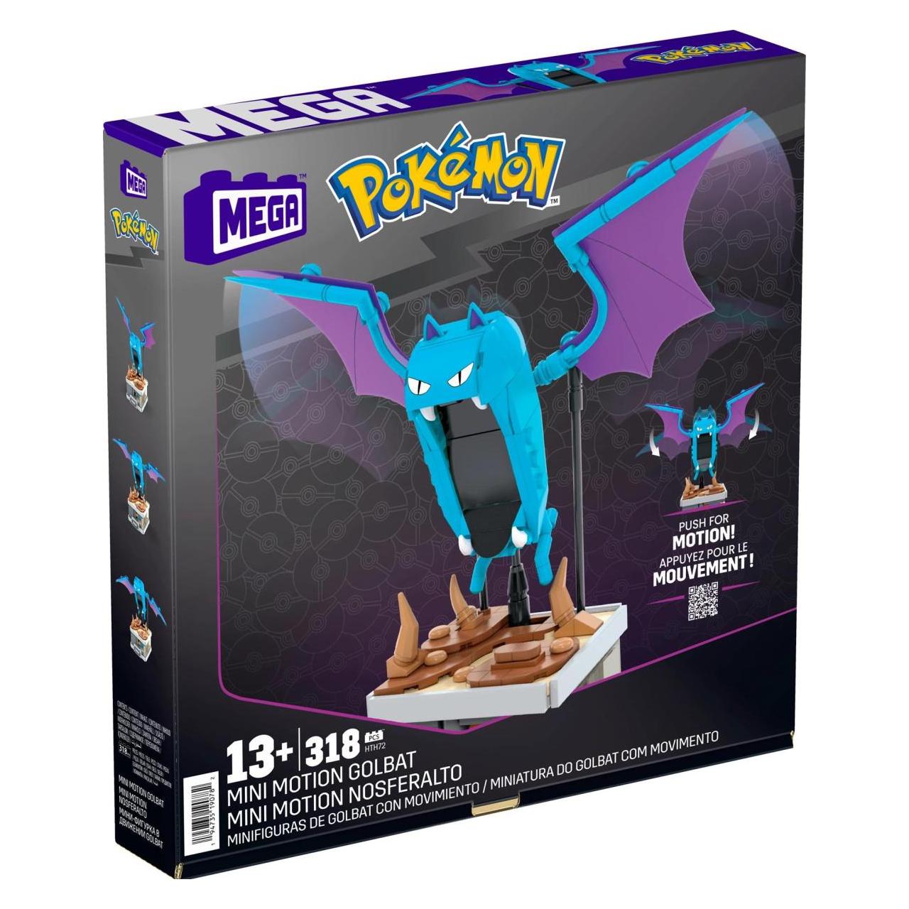 MEGA Pokémon POKÉMON - MINI MOTION GOLBAT (HTH72)