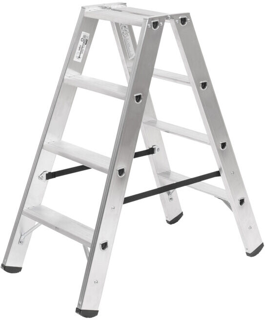 STIER Escabeau Premium 2x4 marches accès double face (905589)