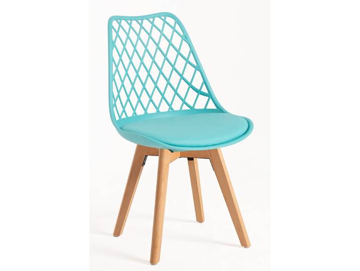 6er Set Stühle Mima - Aquamarin