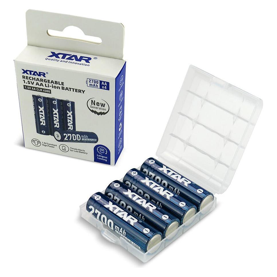 Xtar 4x R6/AA (4 Stk., AA, 2700 mAh) (XTAR)
