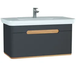 Vitra Sento Set 98 cm, 1 Lade, Anthrazit Matt, 60820 60820