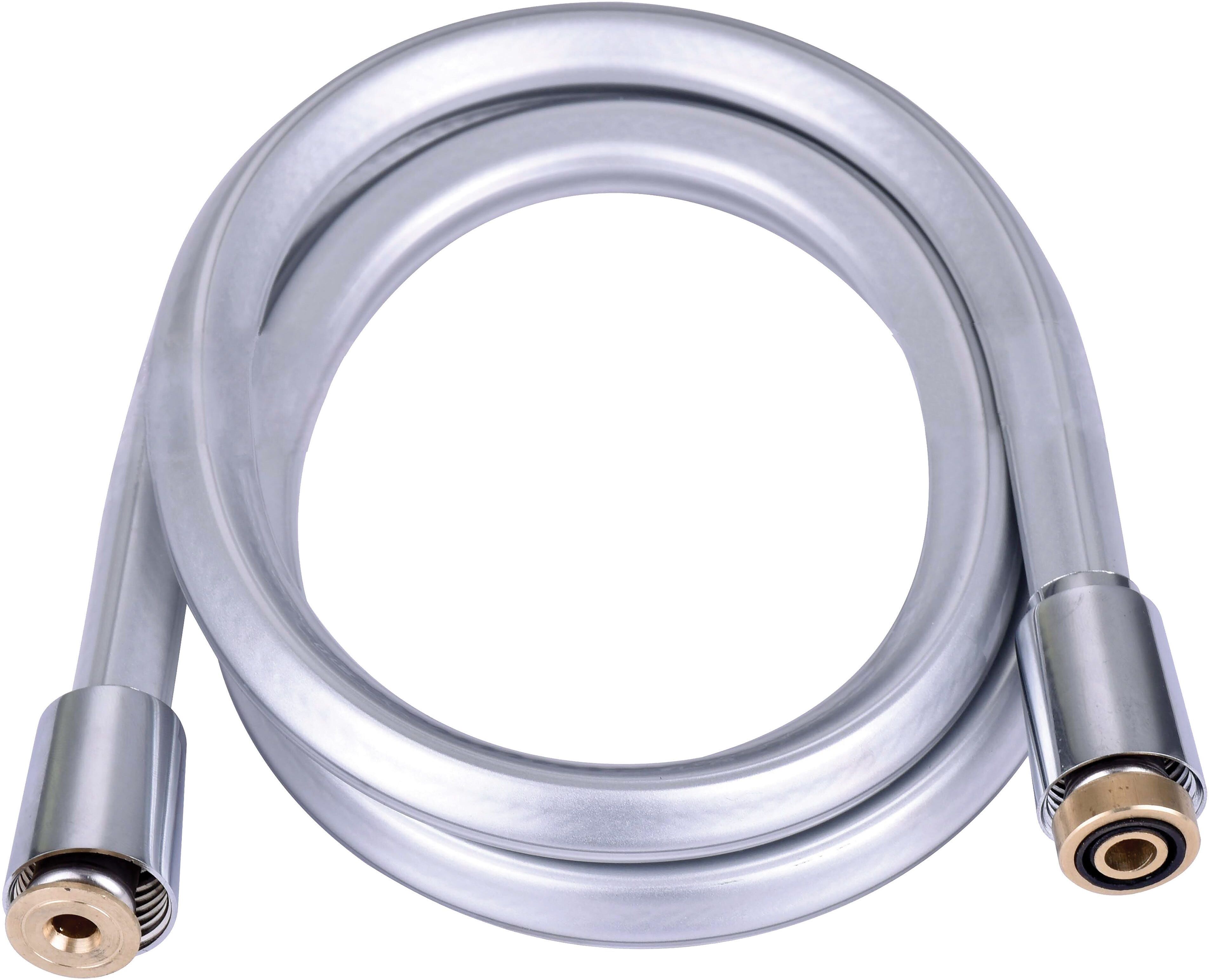 Tecom FLESSIBILE DOCCIA SHUTOFF  SILVER 150 cm IN PVC