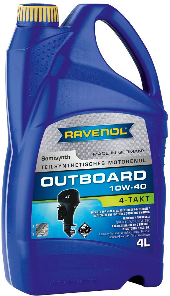Motoröl RAVENOL 1153204 OUTBOARD 10W40 4L