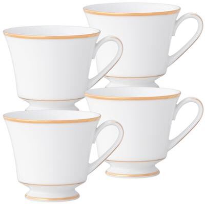 Noritake Heritage Set of 4 Teacups, 8 oz.