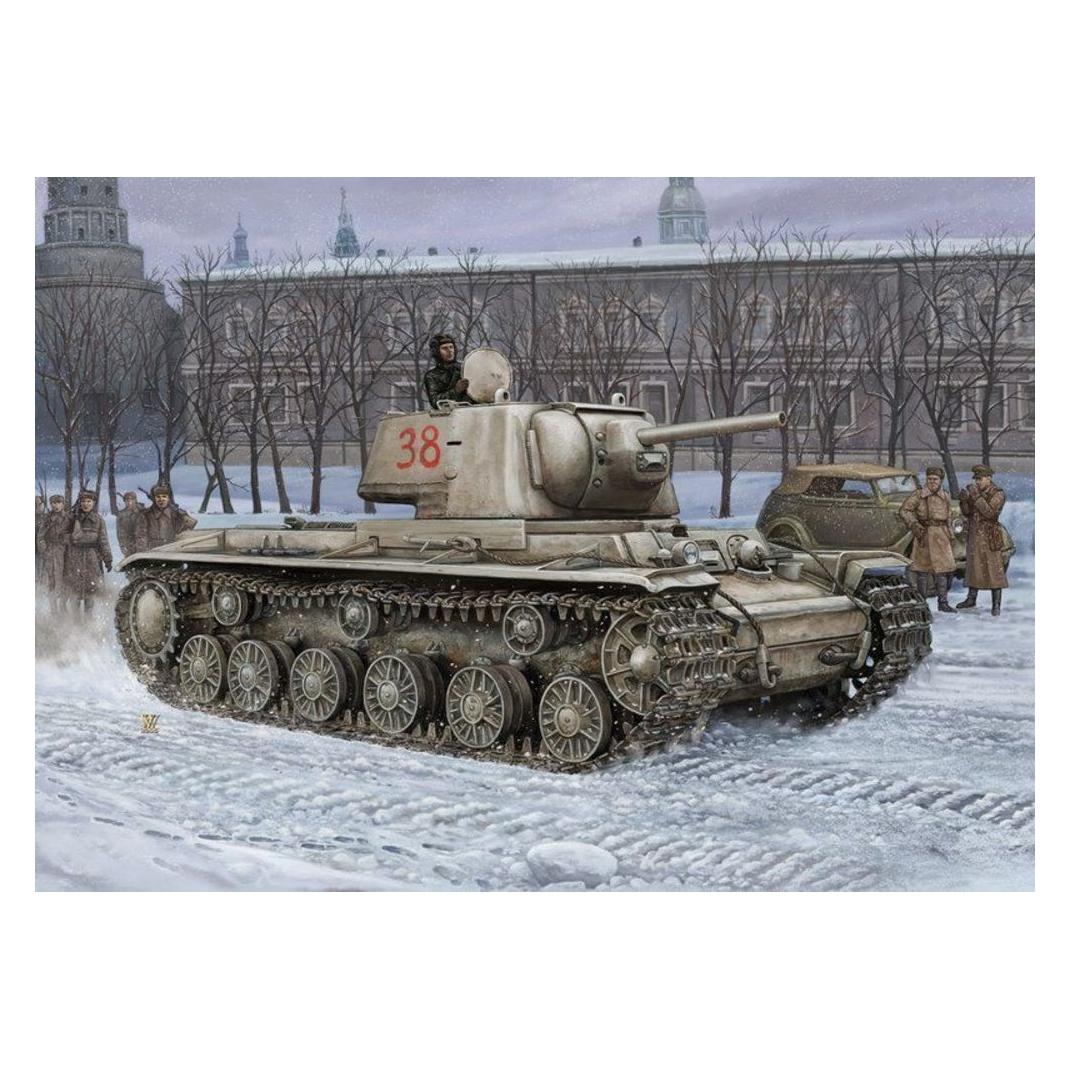 Hobby Boss Russian KV -1'S Ehkranami tank (84814)