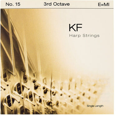 Bow Brand KF 3rd E Harp String No.15