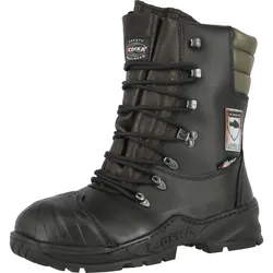 Forst- und Schnittschutzstiefel S3 "POWER" HRO FO - 41 - schwarz