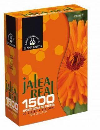 El Naturalista Royal Jelly 1500 20 vials