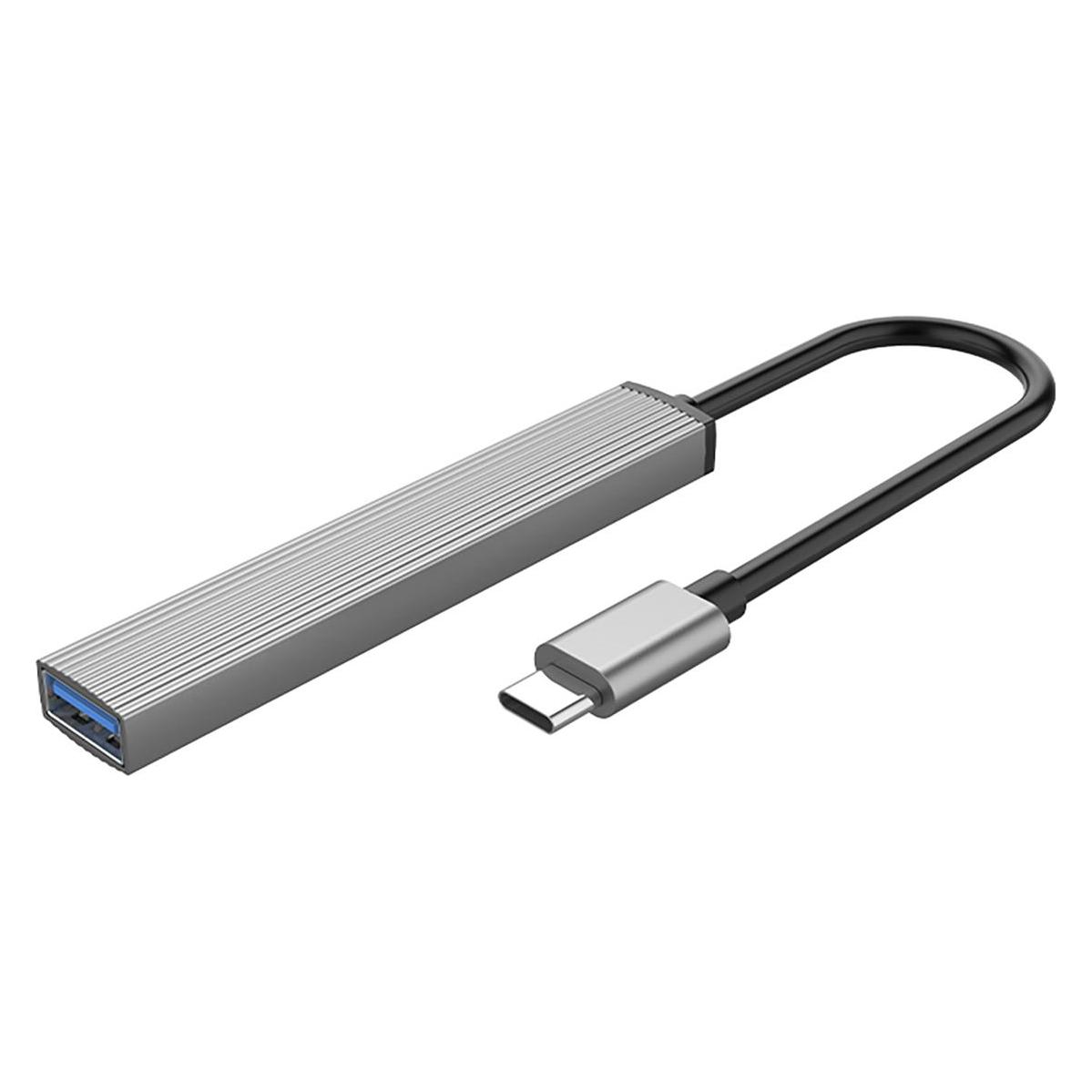 Orico Converter AH-13 USB-C Hub Docking Station 1x USB-A 3.0 + 3x USB-A 2.0 - Gray (USB-C, 4 Ports) (ORICO-AH-13-GY-EP-HU)
