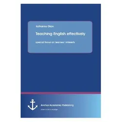 Teaching English effectively, Schulbücher von Katharina Okon