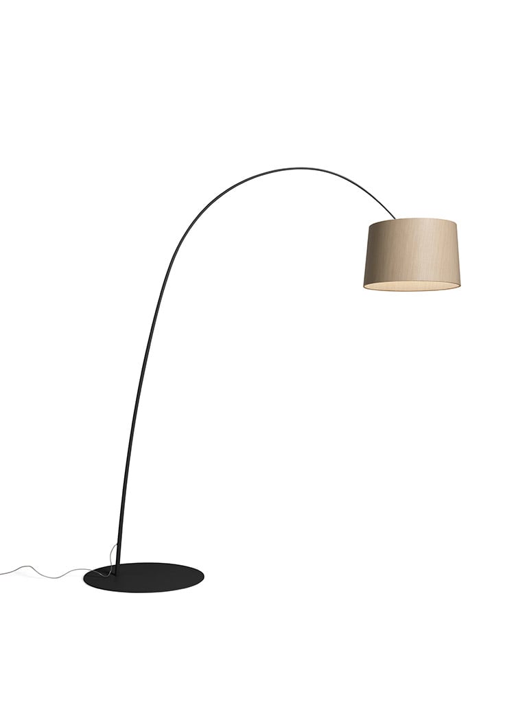 Foscarini Twiggy Wood MyLight tunable white Bogenleuchte (schwarz) schwarz FN159003WT1_50