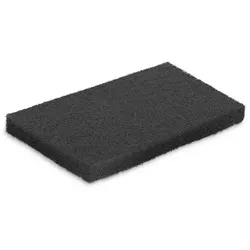 Orbital Exzenter Pad Janex schwarz 250 x 115 mm zum Abschleifen oder für die Grundreinigung