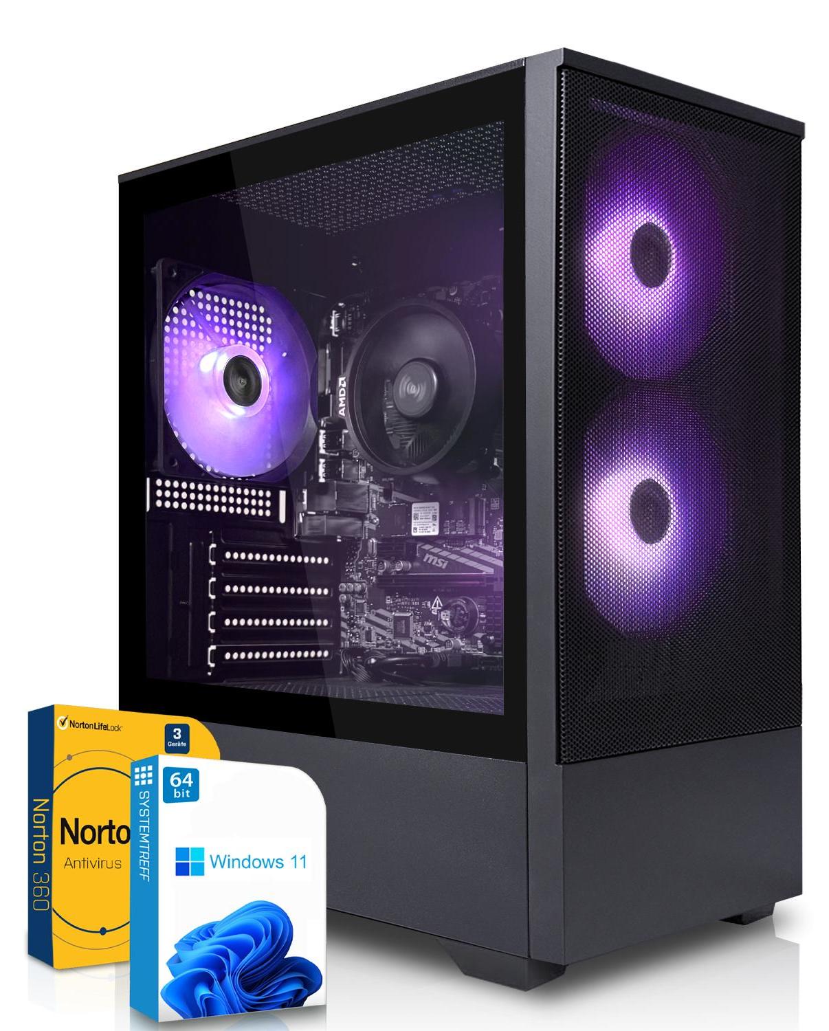SYSTEMTREFF Gamer Rechner - Core i5-13400F - Nvidia GeForce RTX 3050 6GB - 16GB DDR4 - 500GB NVMe - Windows 11 Pro - Desktop PC