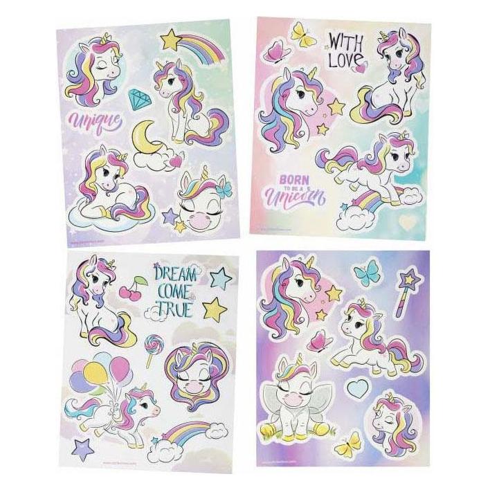 Sticker Boo Einhorn Fensteraufkleber (34 Sticker) (48992748)