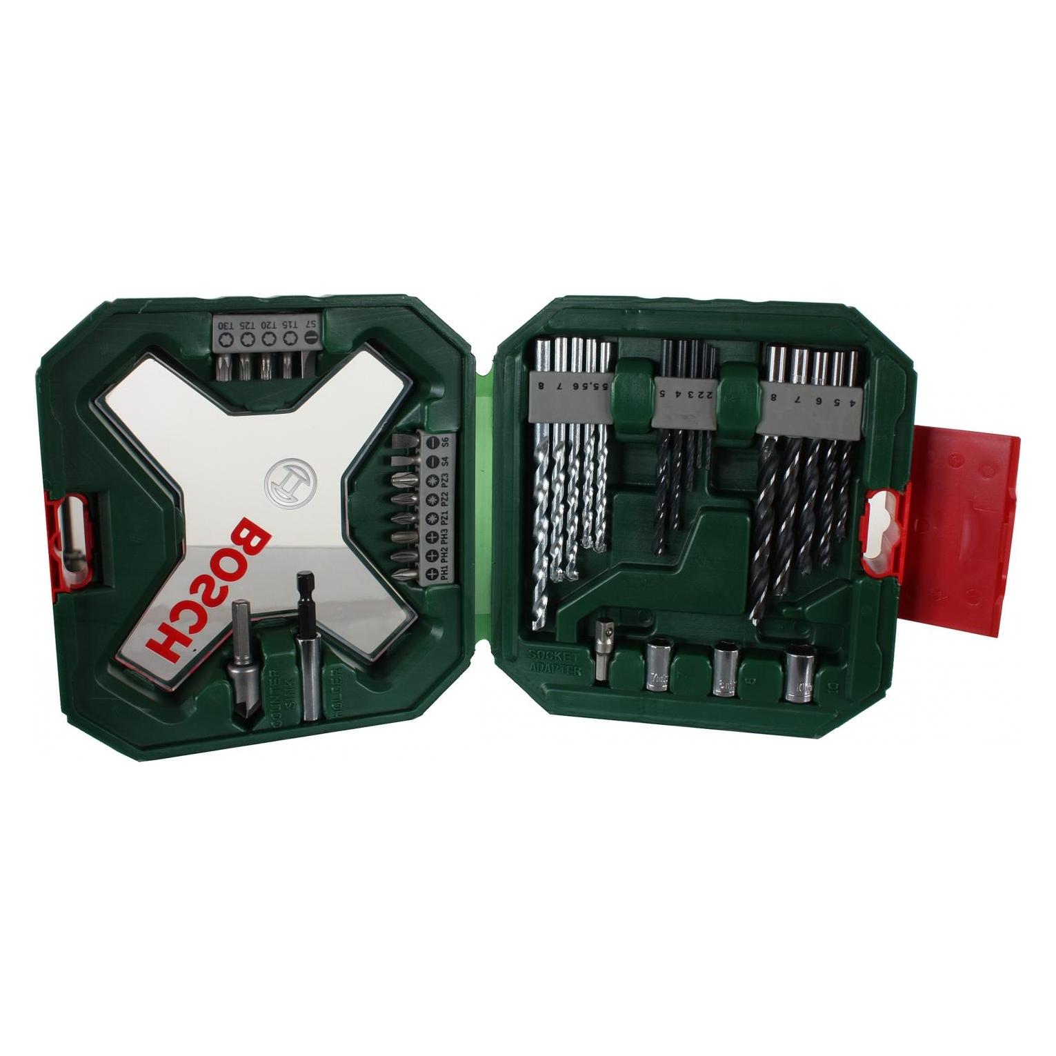 Bosch Zubehör X-Line Classic Bohrer- und Schrauber-Set, 34-teilig (2607010608)