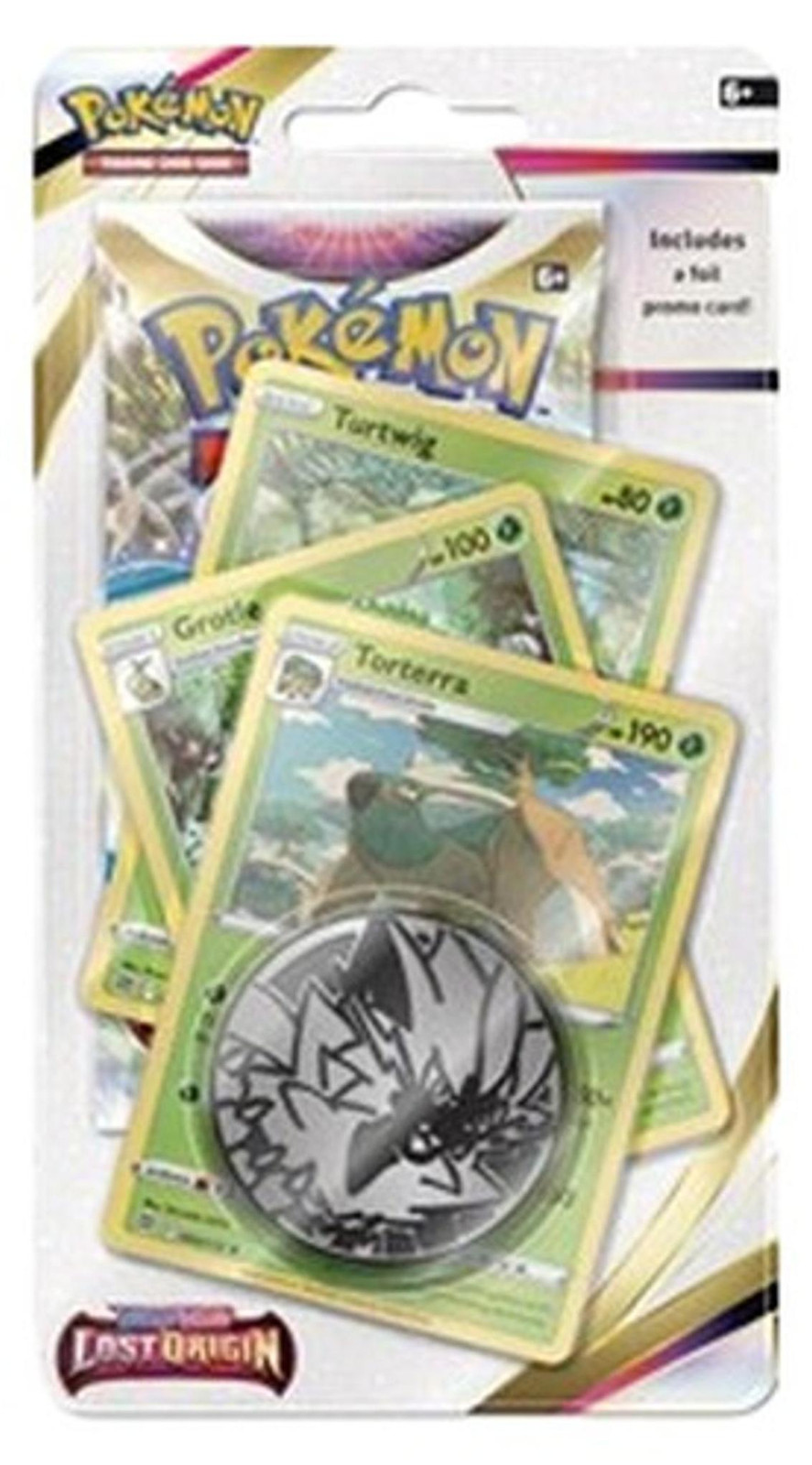 Pokemon Lost Origin Torterra Premium Checklane Blister van The Pokemon Company