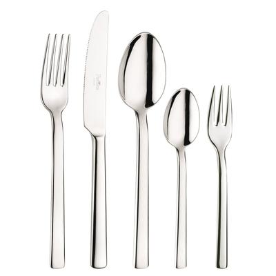 Besteck-Set PINTINOX "Millenium", silber (silberfarben), 30, Chromnickelstahl 18/10, Essbesteck-Sets
