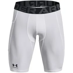 UNDER ARMOUR HeatGear Armour Funktionsshorts Herren 100 - white/black M/T