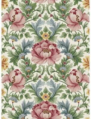 Harry & Grace Floral Garden Peel and Stick Wallpaper