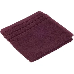 Gözze Frottierserie Berlin Uni brombeere Waschhandschuh 16 cm x 21 cm