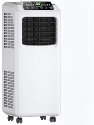 Costway 9000 BTU Portable Air Conditioner with Built-in Dehumidifier and Remote Control