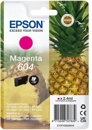 Epson Tinteiro  604 - Magenta