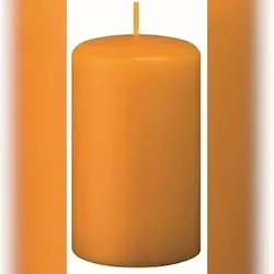 Kopschitz Kerzen Kerzen Stumpenkerzen Honig, 80 x 40 mm, 12 Stück