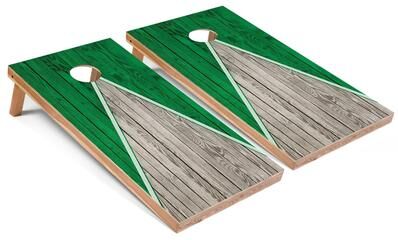 Skip's Garage Kelly Pyramid Cornhole Board Set
