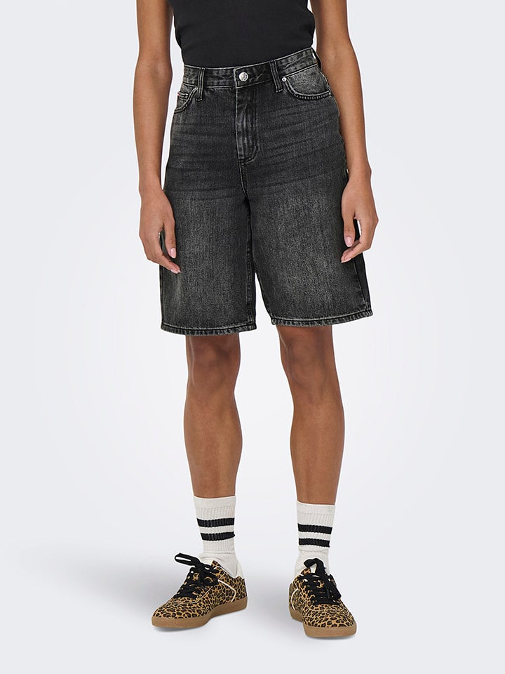 ONLY Jeansshorts "Sonny" in Anthrazit - XS