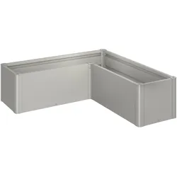 Biohort Pflanzbeet Belvedere B 152 x T 152 cm (Gr. L150) 45 cm (MINI) quarzgrau-metallic