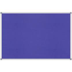 Maul 6445035 Pinnwand Blau Textil 180 cm x 90 cm