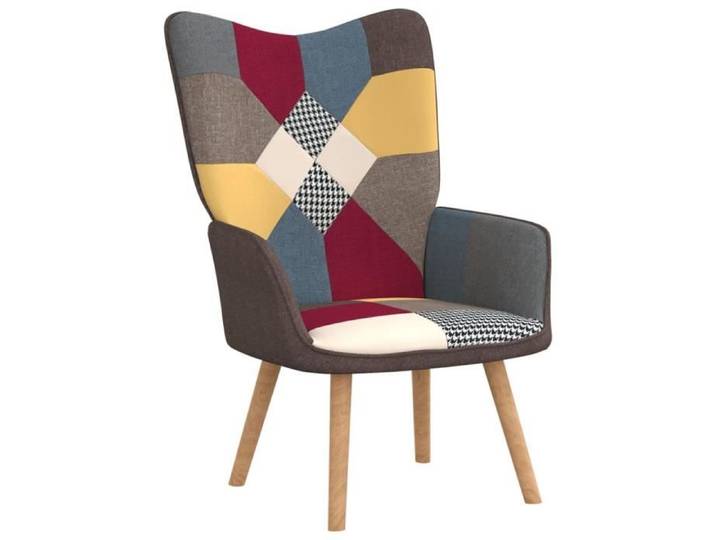 Chaise de relaxation Patchwork Tissu - SALALIS - DP40502