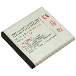 Akku für HTC EVO 3D, Sensation XE, Radar, wie  BA S560, BA S590, BA S640, BA S780, 1700 mAh