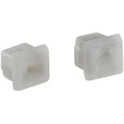EVN Lichttechnik Silikon Endkappen 2er-Set FLAT6PAK-SET FLAT6PAKSET