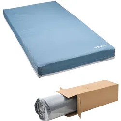 VEVOR Pflegematratze, 204 kg Tragkraft, medizinische mehrschichtige Schaumstoffmatratze, wasserdicht, für die Behandlung von Dekubitus in Pflegeheimen & der häuslichen Pflege, 2030x914x153 mm