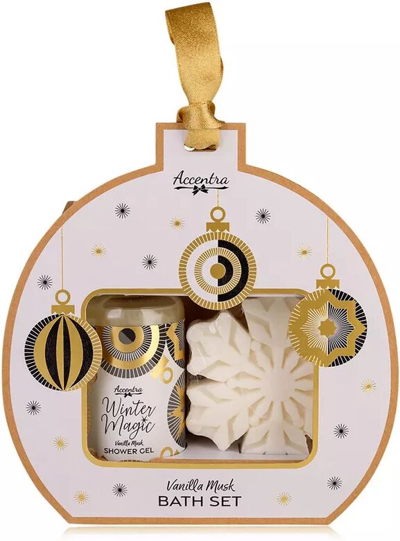 Accentra - Badeset Winter Magic in Geschenkbox, Set