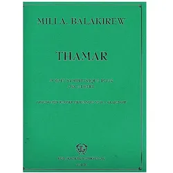 Thamar für Orchester für Klavier zu 4 Händen Spielpartitur, Fachbücher von Mili Balakirew