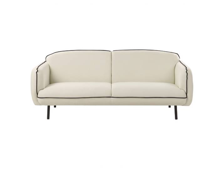 3-SITZER-SOFA hellbeige/schwarz Tonsberg
