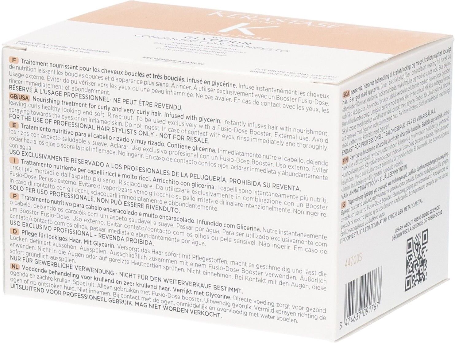 Kérastase Kerastase Fusio-Dose Concentre Curl Manifesto 10x12ml 10x12 ml Haarbalsam