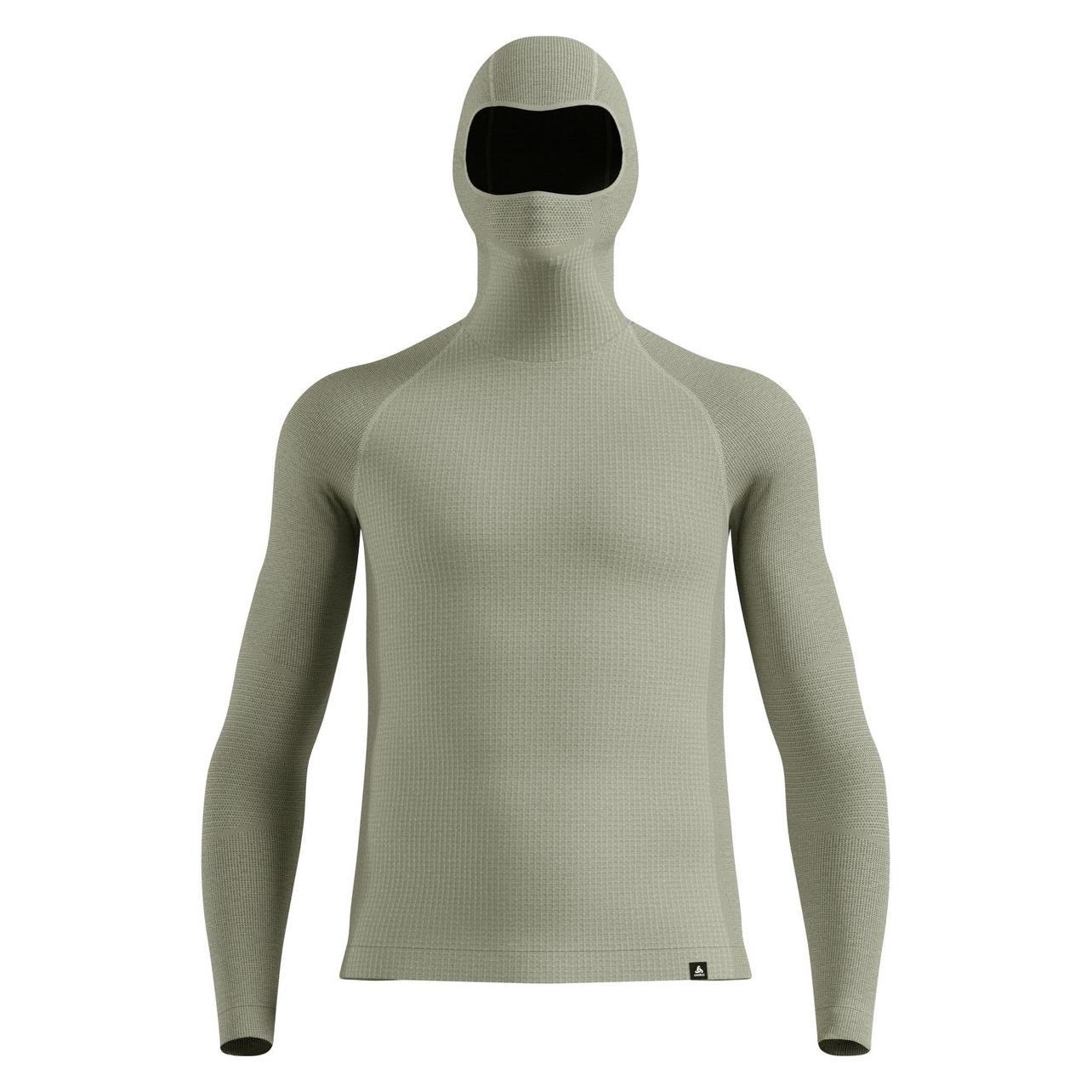 Odlo Seamless Performance Wool Funktionsshirt mit Gesichtsschutz (S) (11233210876S)
